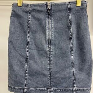 Free People Denim Mini Skirt Size 4